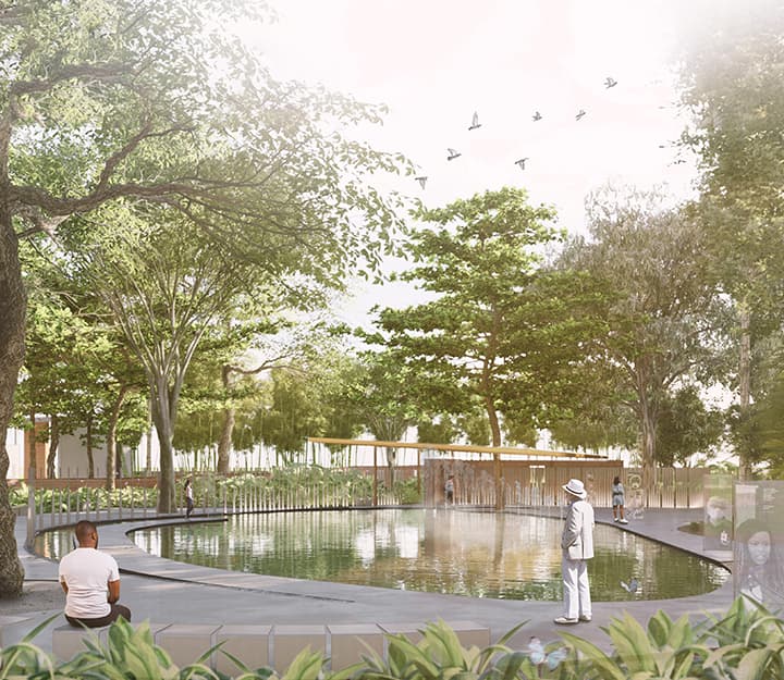 Foto da proposta do memorial fiocruz da covid-19